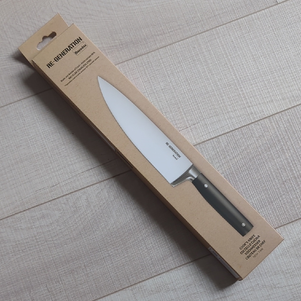Re Generation Chef's Knife with Black Handle